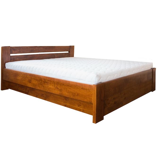 Łóżko drewniane Lulea Plus 200x200 Olcha