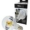 Żarówka FL LED G95 8W E27 4200K Half Silver,3