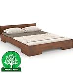 Łóżko Drewniane Bukowe Skandica Spectrum Niskie 160x200 Orzech
