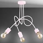 Lampa Tango Pink 3 Pł 28493 LW3