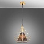 Lampa wisząca Hira 1 gold+black 1xE27 318558 LW1