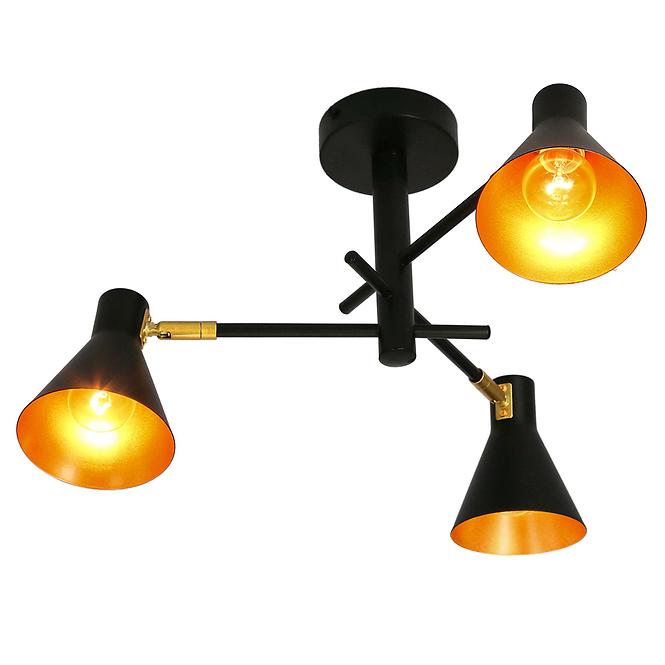 Lampa Less 33-70975 Czarny mat LW3