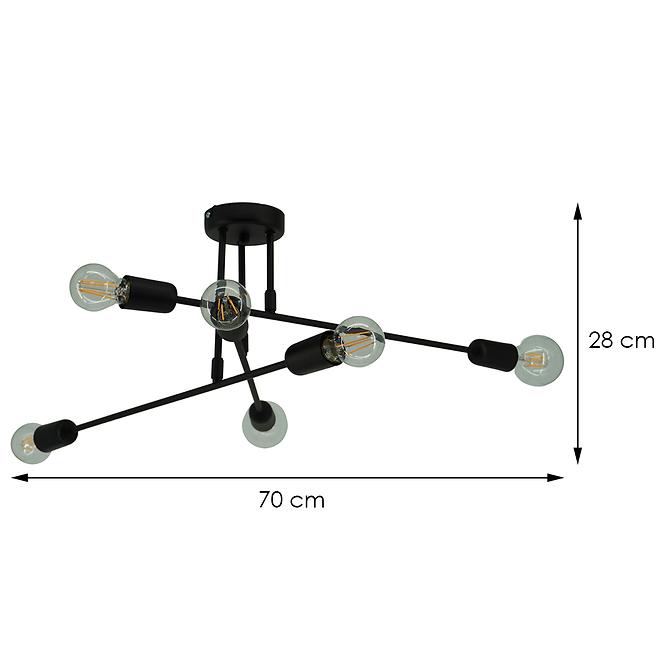 Lampa Neron 2829/Z-B-6 LW6