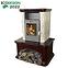 Piec stalowo-kaflowy Bremen II butter-coffebrown 7 kw