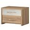 Szafka nocna Gala ns2/gl pacific walnut/beige