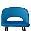 Krzesło barowe Omis Dark Blue,4