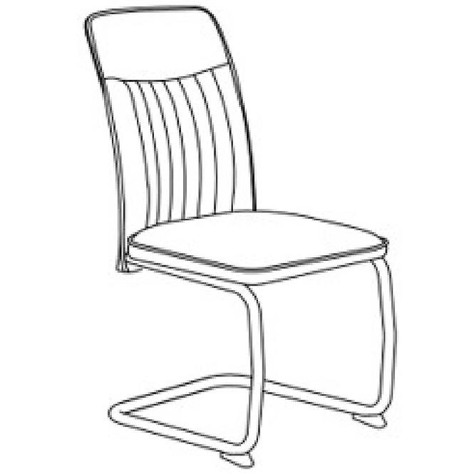 Krzesło Rubina 2 – Ka 14 Grey