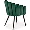 Krzesło K410 Velvet/Metal C. Zielony,4