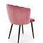 Krzesło K386 Velvet/Metal Różowy,4