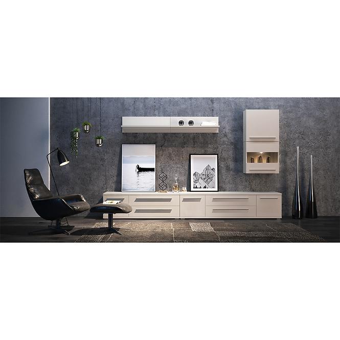 Witryna PianoV90-2KSV/PN-71/KA/71 lakierowana beige