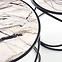 Ława Susanna biały marmur - czarny,10