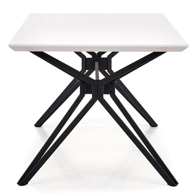 Stół Pascal 160 Mdf/Stal – Biały/Czarny
