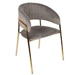 Krzesło Glamour szare