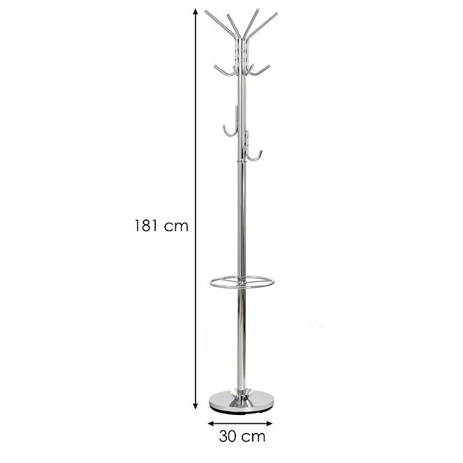 Wieszak W24 Stal Chromowana