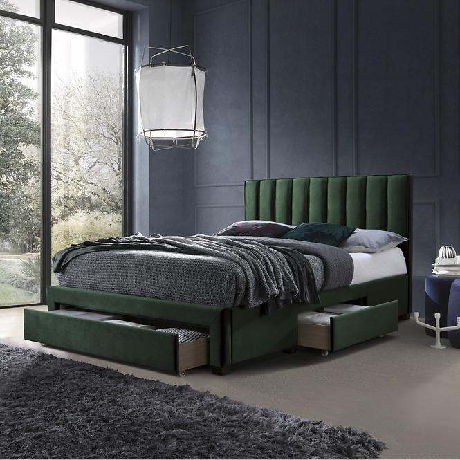 Łóżko Grace 160 zielony