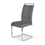 Krzesło K348 tkanina/metal popiel 42x59x99