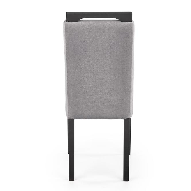 Krzesło Clarion 2 drewno/velvet czarny/monolith 85