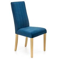 Krzesło Diego 3 drewno/velvet dąb/monolith 77 47x59x99