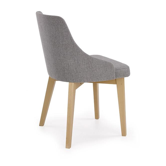 Krzesło Toledo drewno/velvet dąb/inari 91 51x55x82