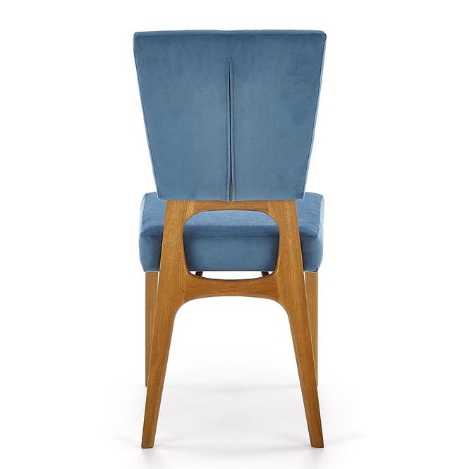 Krzesło Wenanty drewno/velvet dąb/granada 2721 43x56x91