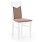 Krzesło Citrone drewno/tkanina biały/inari 23 44x53x96