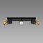 Lampa PUZON SPT GU10 3L BLACK/GOLD 04127 LS3,2