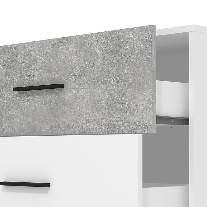 Komoda Varadero beton/biały 3F 11011618