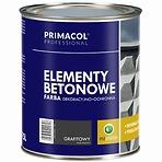 PRIMACOL FARBA DO ELEMENTÓW BETONOWYCH GRAFITOWY 0.75 L