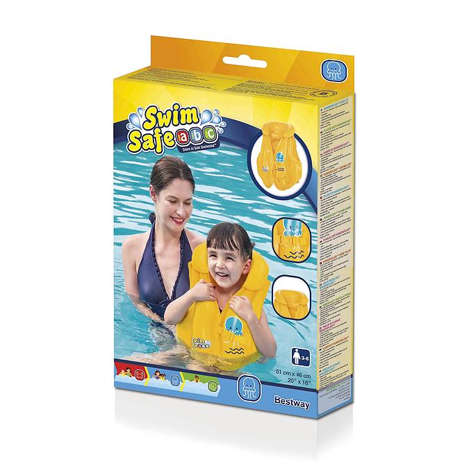 Kamizelka swim safe abc 18-30kg 3-6 32034