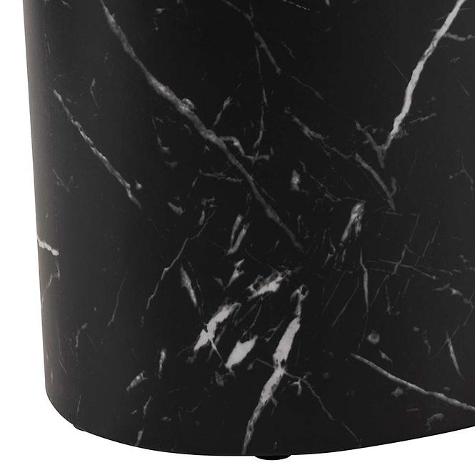 Stółi black marble