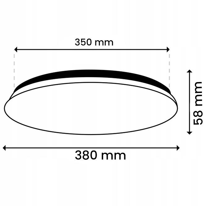 Lampa Notus 24W 0106 LED PL1