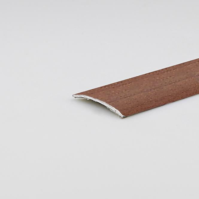 Profil podłogowy samoprzylepny aluminiowy orzech 3.2x30x900