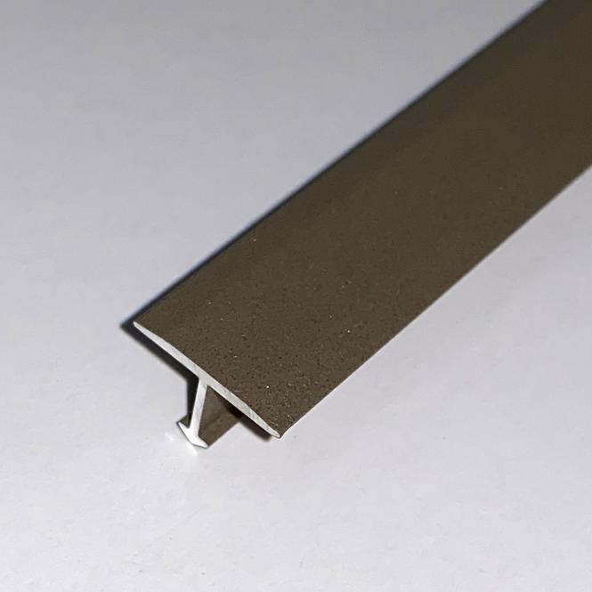 Profil T aluminiowy rdzawy 9x14x900