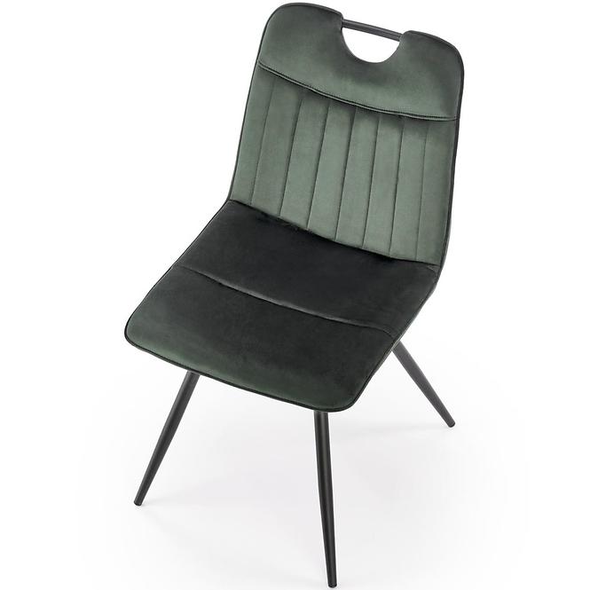 Krzesło K521 ciemny zielony
