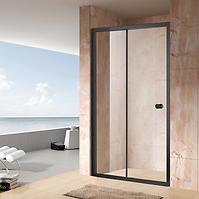 Drzwi prysznicowe Vega 100x195 czarne