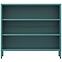 Regał Metalowy Niski  Luca Modern Sea Green,3