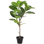 Sztuczny kwiat w doniczce Ficus Alpine 92 cm