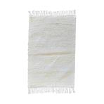 Ręcznie tkany dywan bawełniany Milan B 0,7/1,0 biały