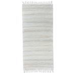 Ręcznie tkany dywan bawełniany Milan B 0,6/1,5 biały