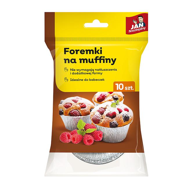 JN Foremki Aluminiowe Do Muffinek 10szt.