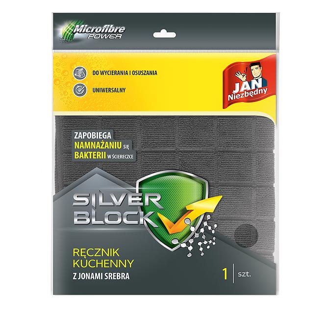 JN Silver Block Ręcznik Z Mikrof 1szt