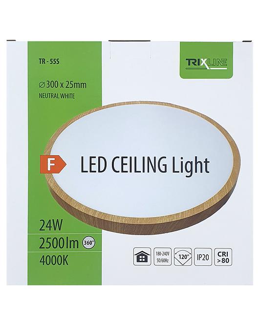 Plafon Led TR-55S 24W 4000K dąb