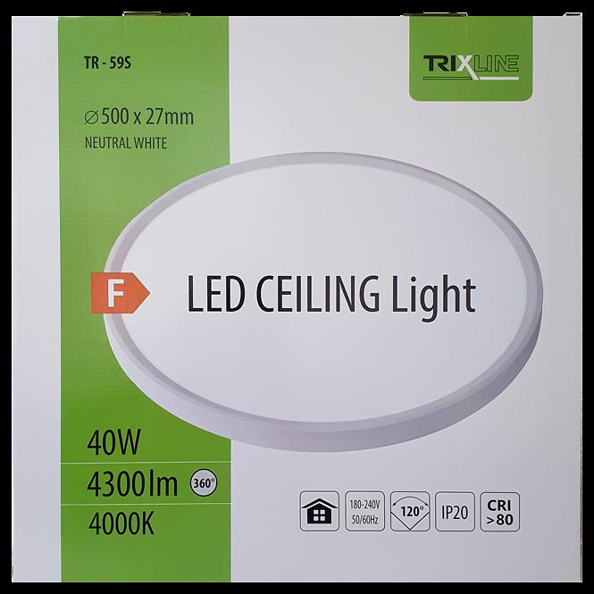 Plafon Led TR-59S 40W 4000K biały