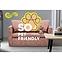 Sofa Bella Lux 120 Terra 61,9