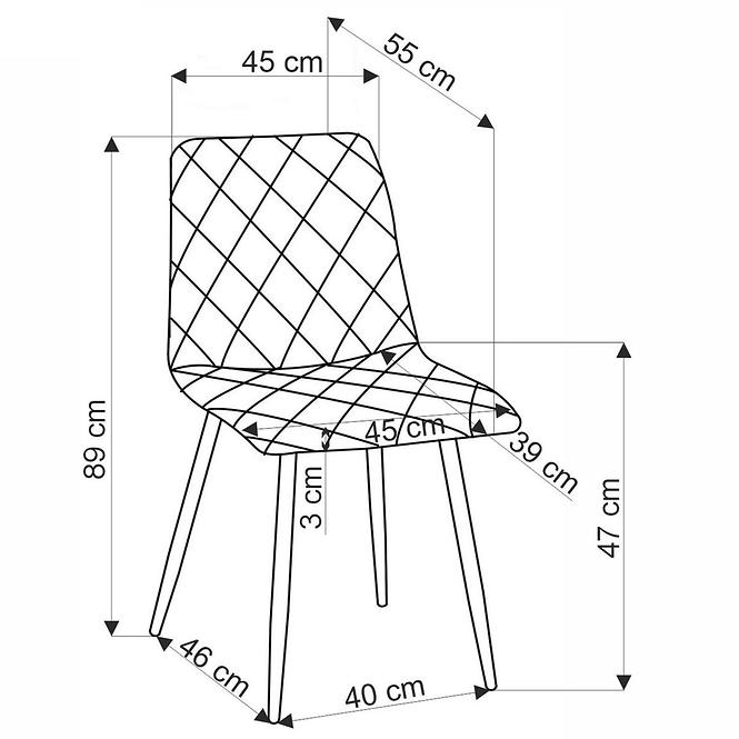 Krzesło K525 popiel