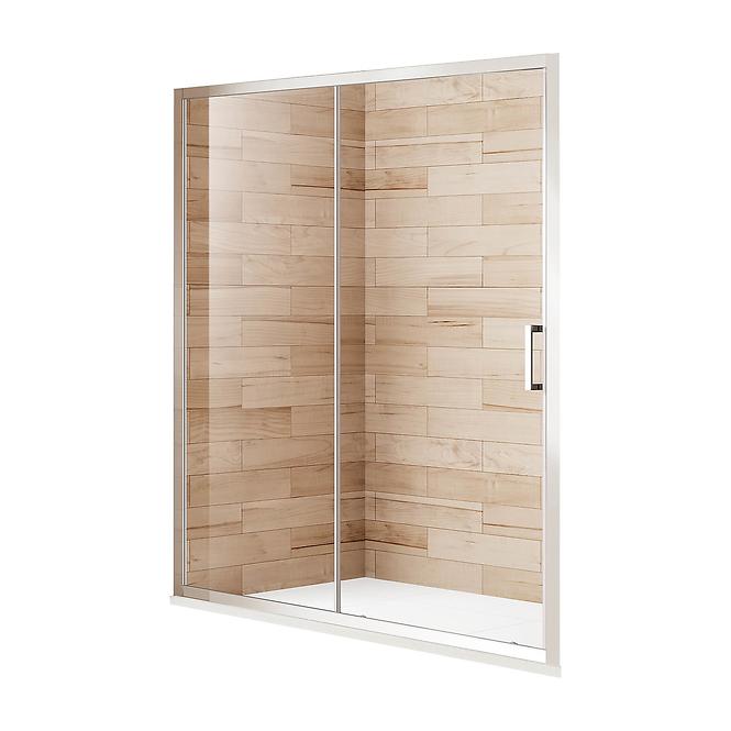 Drzwi prysznicowe Patio 160x195 czyste chrom
