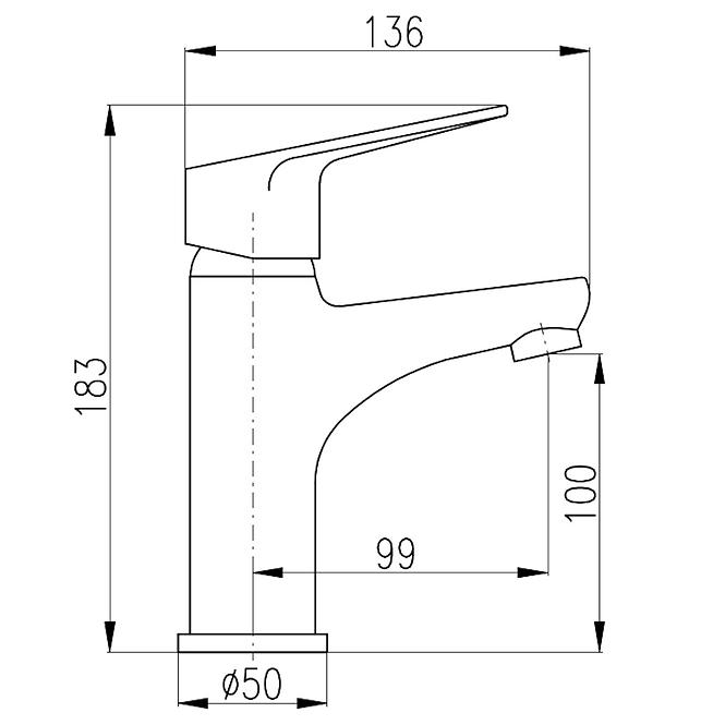 Bateria umywalkowa stojąca Victoria VI226.0