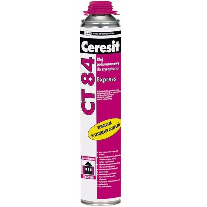 Ceresit Klej  poliuretanowy do styropianu CT 84 Express 850ml