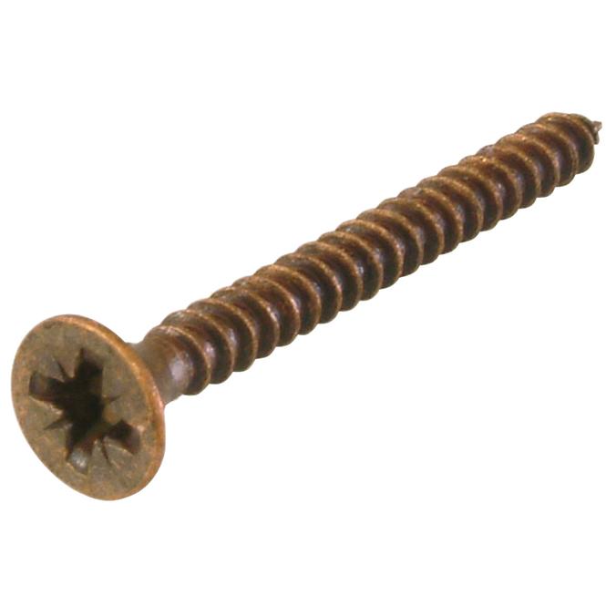 Wkręty uniwersalne brązowe 3,0x20mm