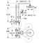 Zestaw prysznicowy z termostatem TEMPESTA COSMOPOLITAN SYSTEM 210 27922001,2